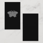 Rorschach Ink Blot Test Psychologie Visitekaartje (Voorkant / Achterkant)