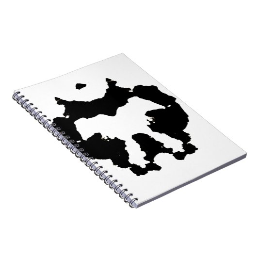 Rorschach inkblot5 notitieboek (Rechterzijde)