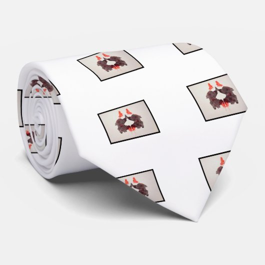 Rorschach Inkblot 2.0 Stropdas (Opgerold)