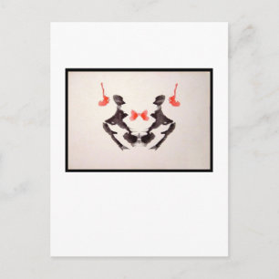 Rorschach Inkblot 3.0 Briefkaart