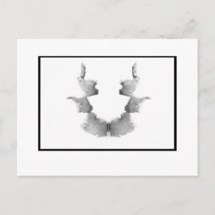 Rorschach Inkblot 7.0 Briefkaart