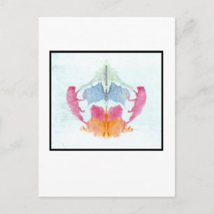 Rorschach Inkblot 8.0 Briefkaart