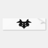 Rorschach Inkblot Bumpersticker (Voorkant)