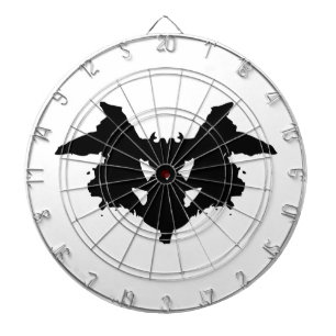 Rorschach Inkblot Dartbord