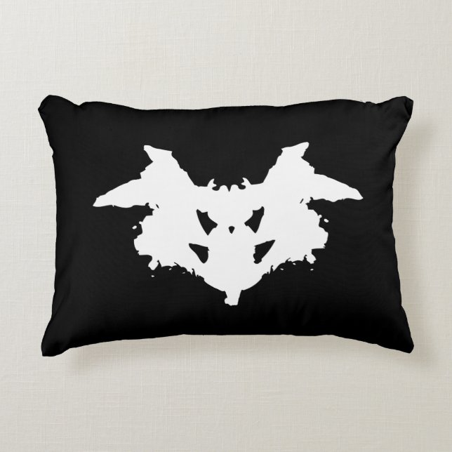 Rorschach Inkblot Decoratief Kussen (Voorkant)