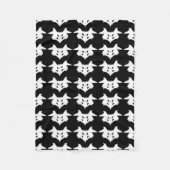 Rorschach Inkblot Fleece Deken (Voorkant)