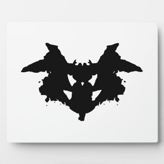 Rorschach Inkblot Fotoplaat (Voorkant)