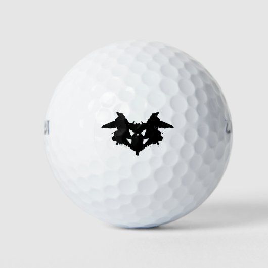 Rorschach Inkblot Golfballen (Voorkant)