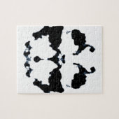 Rorschach inkblot legpuzzel (Horizontaal)