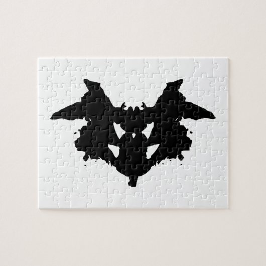 Rorschach Inkblot Legpuzzel (Horizontaal)