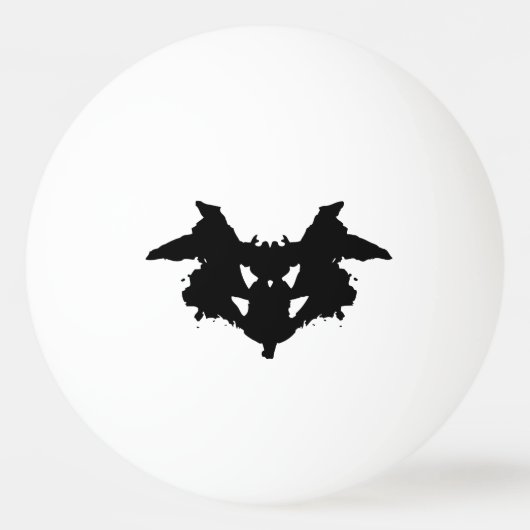 Rorschach Inkblot Pingpongballen (Voorkant)