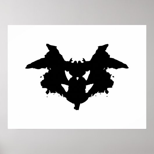 Rorschach Inkblot Poster (Voorkant)