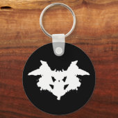 Rorschach Inkblot Sleutelhanger (Voorkant)