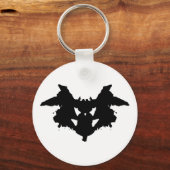 Rorschach Inkblot Sleutelhanger (Voorkant)