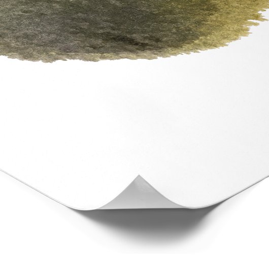 Rorschach Inkblot Test Fun Art Poster (Hoek)