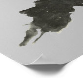 Rorschach Inkblot Test Fun Art Poster (Hoek)