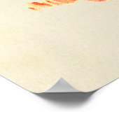 Rorschach Inkblot Test Fun Art Poster (Hoek)