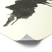 Rorschach Inkblot Test Fun Art Poster (Hoek)