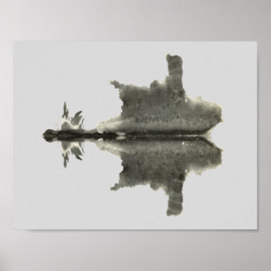 Rorschach Inkblot Test Fun Art Poster