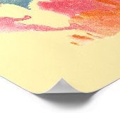 Rorschach Inkblot Test Fun Art Poster (Hoek)