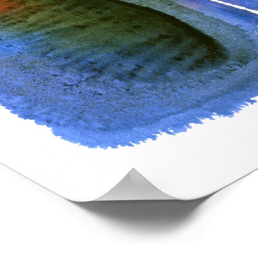 Rorschach Inkblot Test Fun Art Print (Hoek)