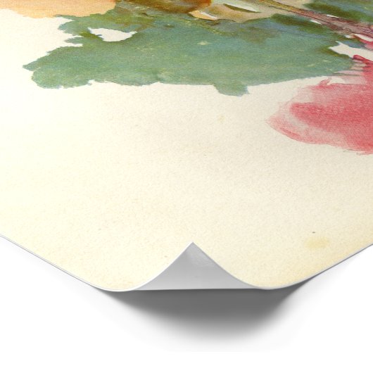 Rorschach Inkblot Test Fun Art Print (Hoek)