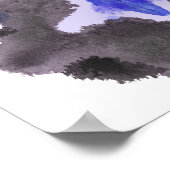 Rorschach Inkblot Test Fun Art Print (Hoek)