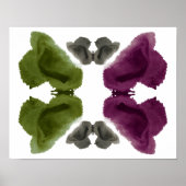Rorschach Inkblot Test Fun Art Print (Voorkant)