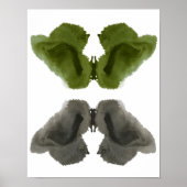 Rorschach Inkblot Test Fun Art Print (Voorkant)