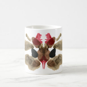 Rorschach Inkblot Test. Noem me niet gek. Koffiemok