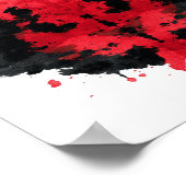 Rorschach Inkblot Test. Noem me niet gek. Poster (Hoek)