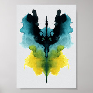 Rorschach Inkblot Test. Noem me niet gek. Poster