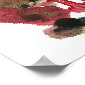 Rorschach Inkblot Test. Noem me niet gek. Poster (Hoek)