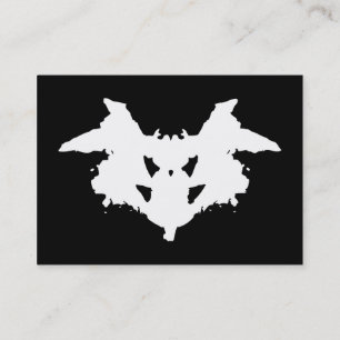 Rorschach Inkblot Visitekaartje