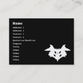 Rorschach Inkblot Visitekaartje (Voorkant)