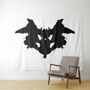 Rorschach Inkblot Wandkleed