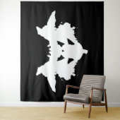 Rorschach Inkblot Wandkleed (In situ)