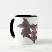 Rorschach InkBlots Test Bord 1 Mok (Voorkant links)