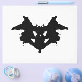 Rorschach Inktvlek Flyer (Enkel)