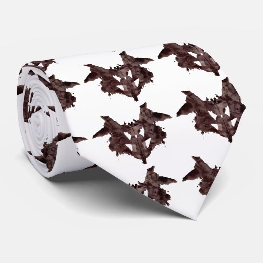 Rorschach-Stropdas Stropdas (Opgerold)