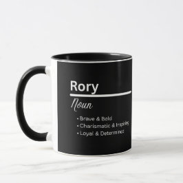 Rory Boy Name Definition Personalized Mug Mok