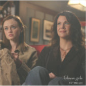 Rory & Lorelai Bekijk een film Sticker (Voorkant)