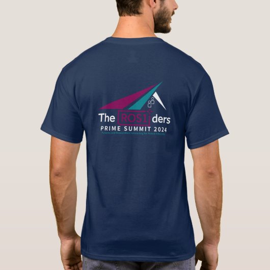 ROS1ders PRIME Summit 2024 Mannen T-shirt (Achterkant)