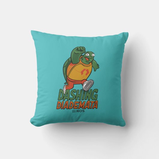 ROS 2 Dashing Diademata Kussen (Voorkant)