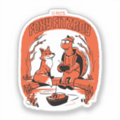 ROS 2 Foxy Fitzroy Sticker (Voorkant)