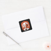 ROS 2 Foxy Fitzroy Vierkante Sticker (Envelop)