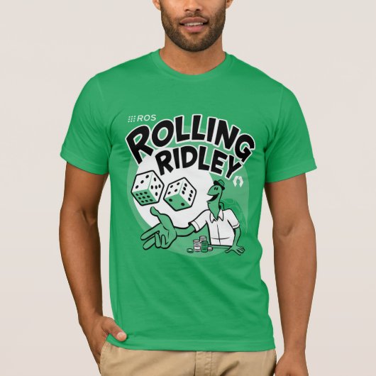 ROS 2 Rolling Ridley T-shirt (Voorkant)