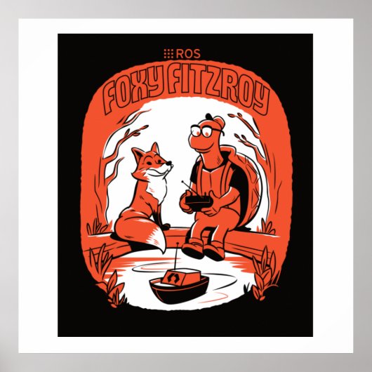 ROS Foxy Fitzroy Release Poster (Voorkant)