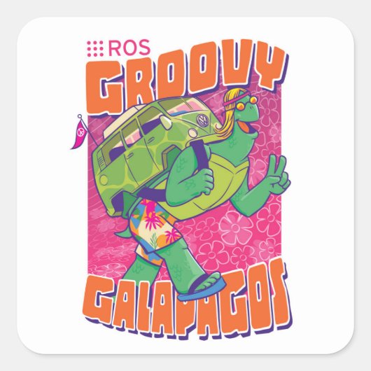 ROS Groovy Galapagos Stickers (Voorkant)
