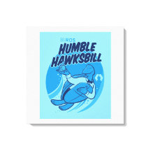 ROS Humble Hawksbill Release Artwork op Canvas